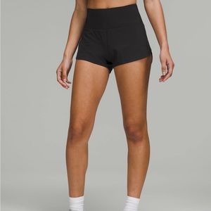 Speed Up Mid-Rise Lined Short 4" Size 4 Black